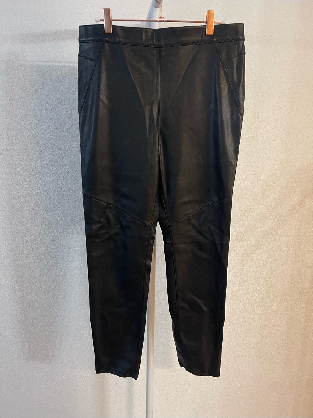 NWOT Free People Vegan Leather Leggings